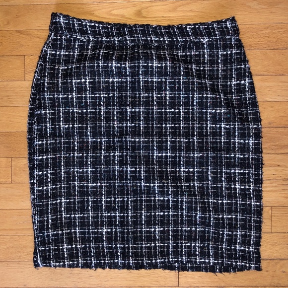 New Banana Republic Women's Tweed Patterned Pencil Skirt - Picture 1 of 10